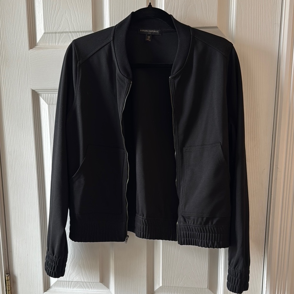 Banana Republic Zip-Up bomber Jacket